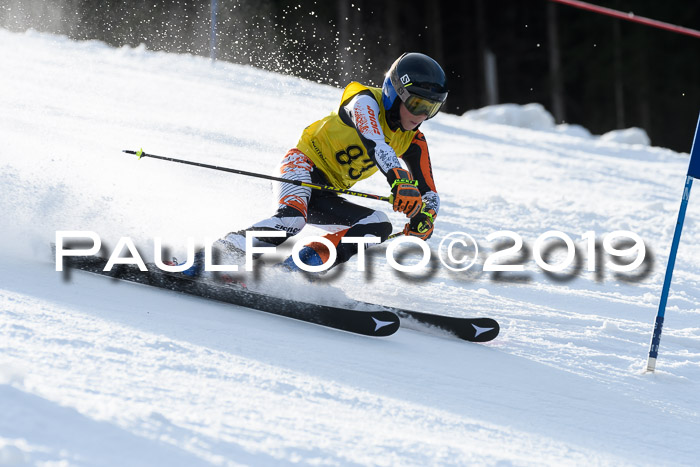 Münchner Schülermeisterschaft Riesenslalom 22.02.2020