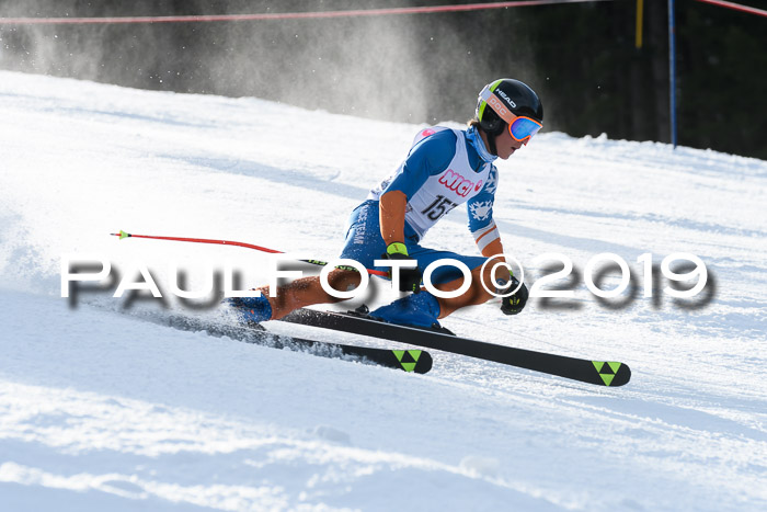 Münchner Schülermeisterschaft Riesenslalom 22.02.2020