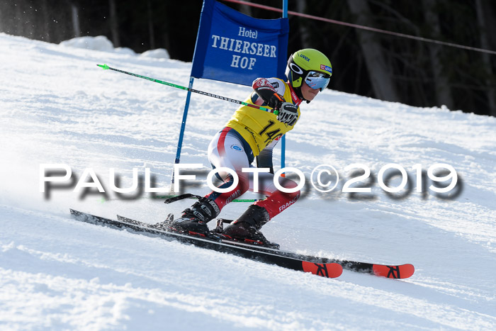 Münchner Schülermeisterschaft Riesenslalom 22.02.2020