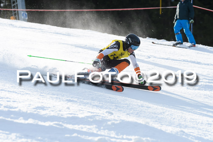 Münchner Schülermeisterschaft Riesenslalom 22.02.2020