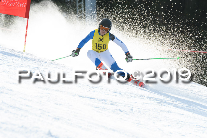 Münchner Schülermeisterschaft Riesenslalom 22.02.2020