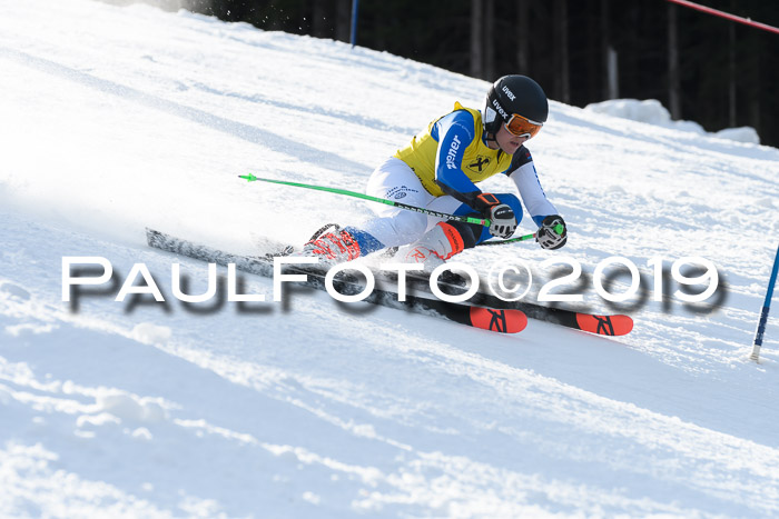 Münchner Schülermeisterschaft Riesenslalom 22.02.2020