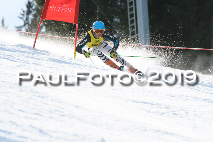 Münchner Schülermeisterschaft Riesenslalom 22.02.2020