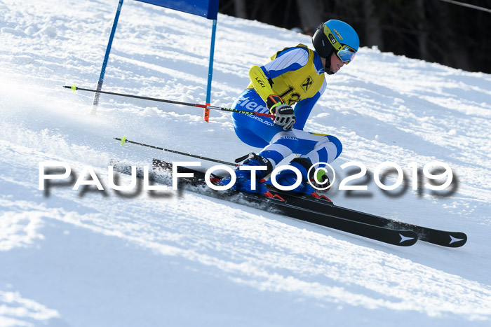 Münchner Schülermeisterschaft Riesenslalom 22.02.2020