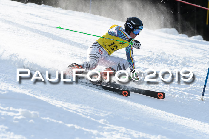 Münchner Schülermeisterschaft Riesenslalom 22.02.2020