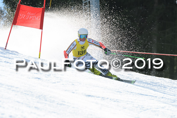 Münchner Schülermeisterschaft Riesenslalom 22.02.2020