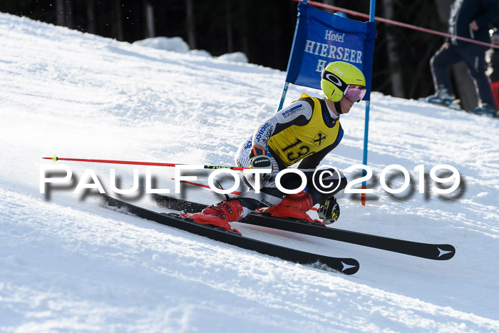 Münchner Schülermeisterschaft Riesenslalom 22.02.2020