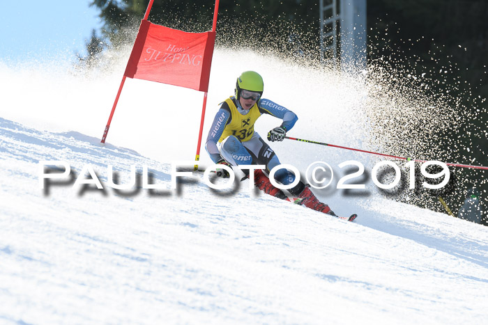 Münchner Schülermeisterschaft Riesenslalom 22.02.2020