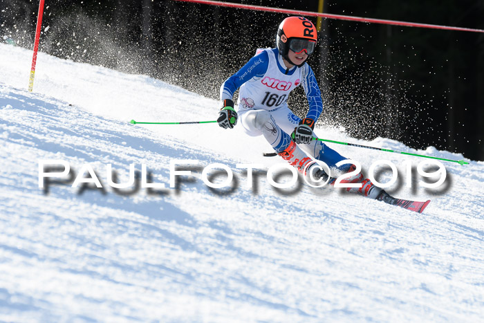 Münchner Schülermeisterschaft Riesenslalom 22.02.2020