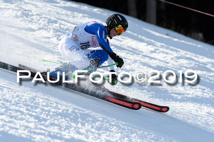 Münchner Schülermeisterschaft Riesenslalom 22.02.2020