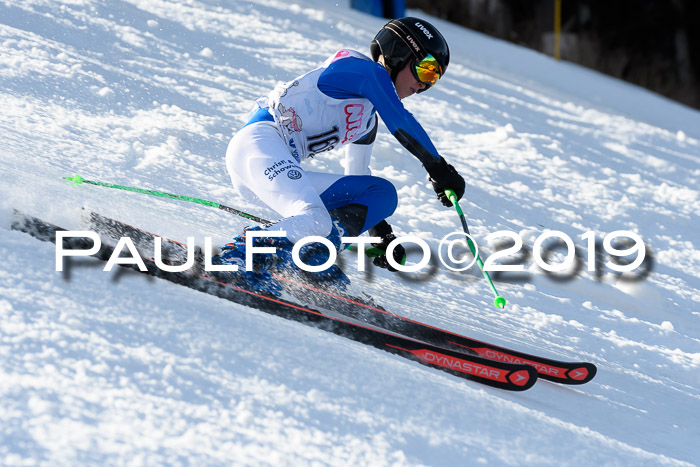 Münchner Schülermeisterschaft Riesenslalom 22.02.2020