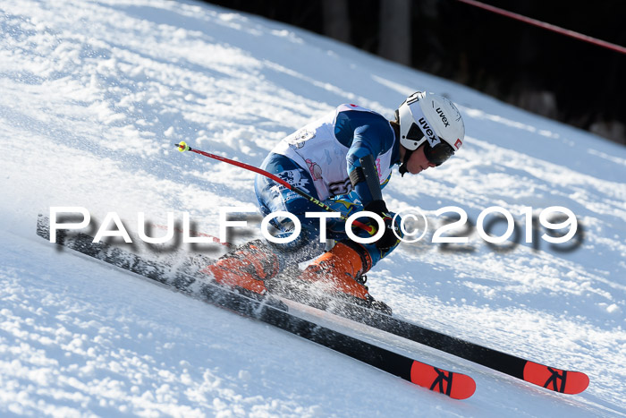 Münchner Schülermeisterschaft Riesenslalom 22.02.2020