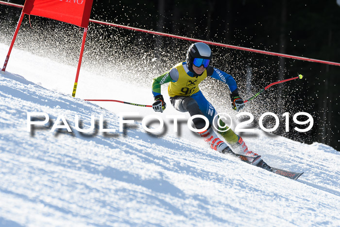 Münchner Schülermeisterschaft Riesenslalom 22.02.2020