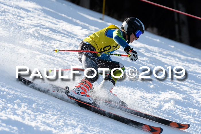 Münchner Schülermeisterschaft Riesenslalom 22.02.2020