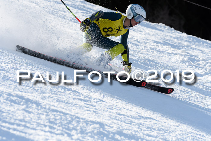 Münchner Schülermeisterschaft Riesenslalom 22.02.2020