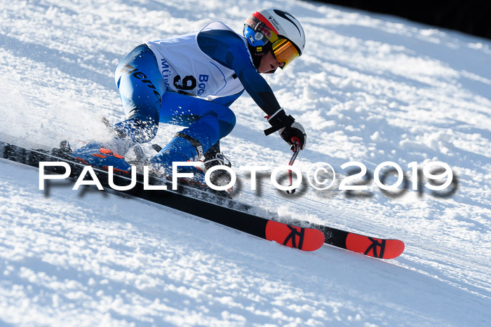 Münchner Schülermeisterschaft Riesenslalom 22.02.2020