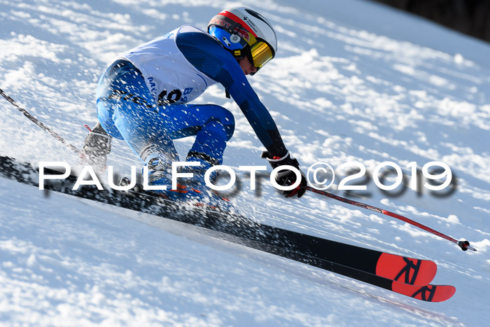 Münchner Schülermeisterschaft Riesenslalom 22.02.2020