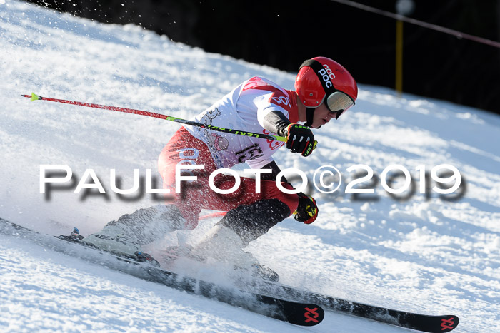 Münchner Schülermeisterschaft Riesenslalom 22.02.2020