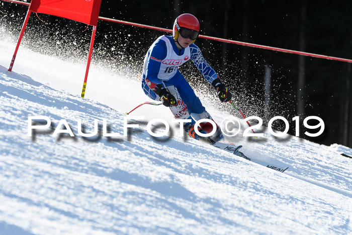 Münchner Schülermeisterschaft Riesenslalom 22.02.2020