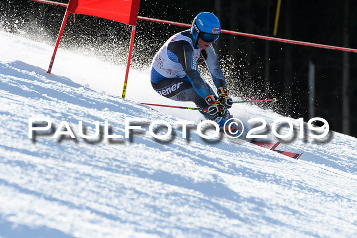 Münchner Schülermeisterschaft Riesenslalom 22.02.2020