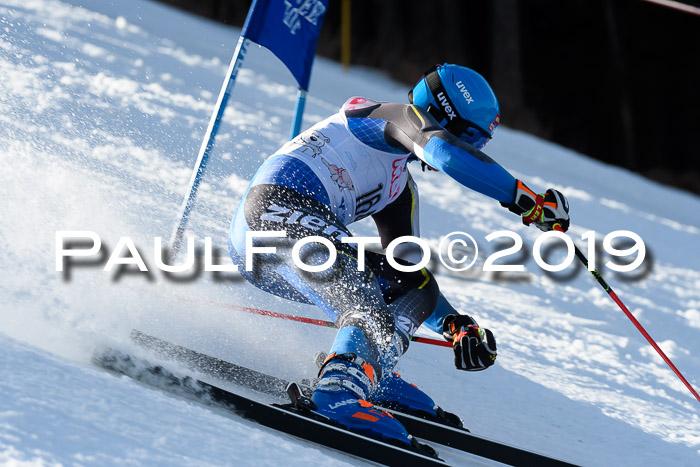 Münchner Schülermeisterschaft Riesenslalom 22.02.2020