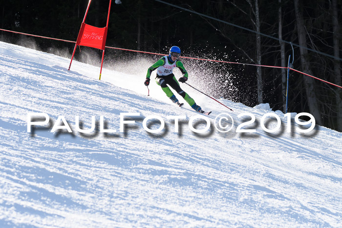 Münchner Schülermeisterschaft Riesenslalom 22.02.2020