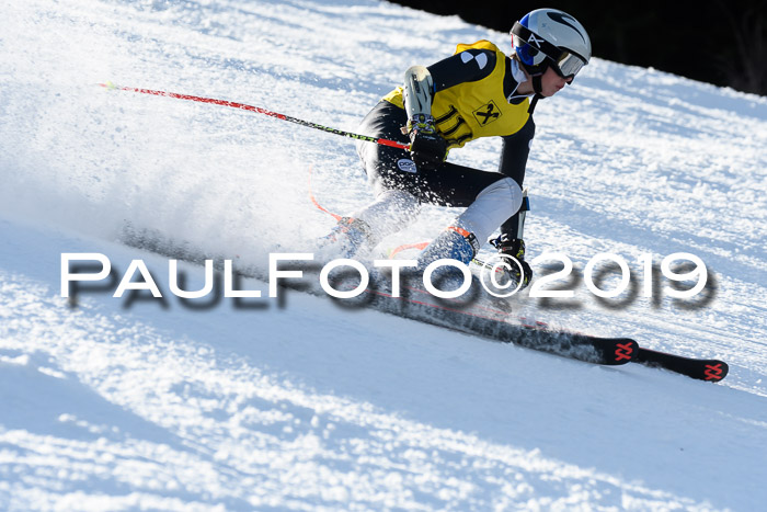 Münchner Schülermeisterschaft Riesenslalom 22.02.2020