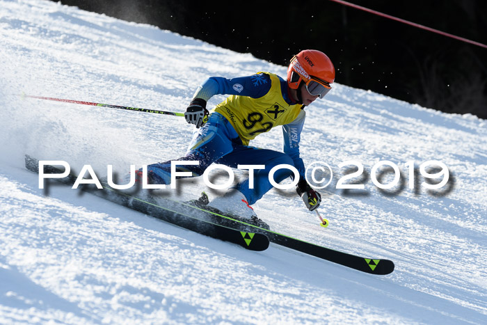 Münchner Schülermeisterschaft Riesenslalom 22.02.2020