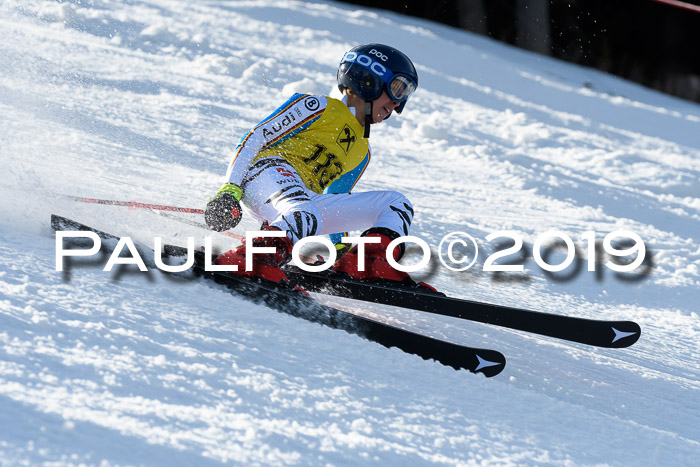 Münchner Schülermeisterschaft Riesenslalom 22.02.2020