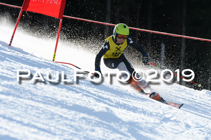 Münchner Schülermeisterschaft Riesenslalom 22.02.2020