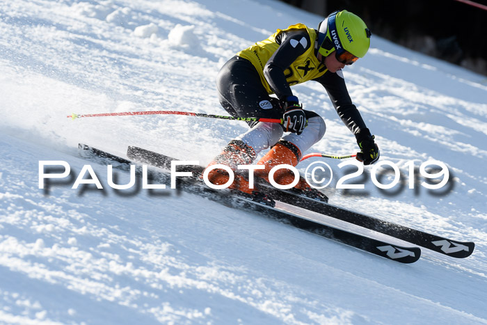 Münchner Schülermeisterschaft Riesenslalom 22.02.2020