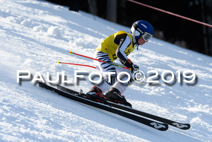 Münchner Schülermeisterschaft Riesenslalom 22.02.2020