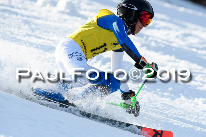 Münchner Schülermeisterschaft Riesenslalom 22.02.2020