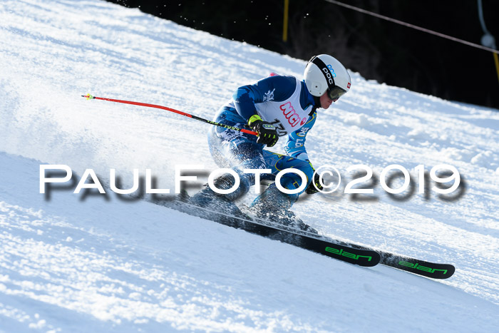 Münchner Schülermeisterschaft Riesenslalom 22.02.2020