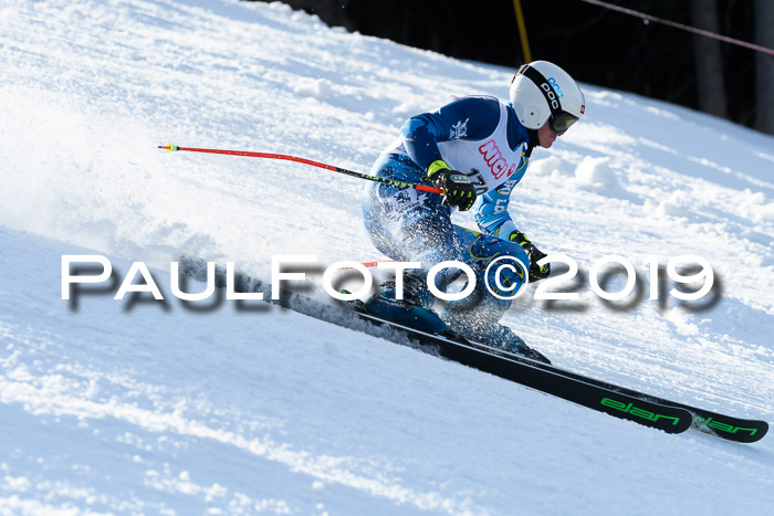 Münchner Schülermeisterschaft Riesenslalom 22.02.2020