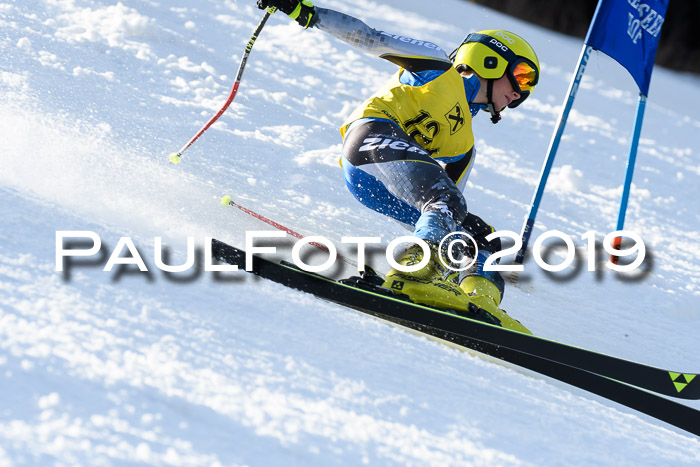 Münchner Schülermeisterschaft Riesenslalom 22.02.2020