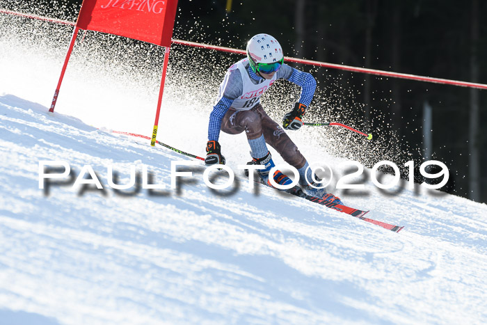 Münchner Schülermeisterschaft Riesenslalom 22.02.2020