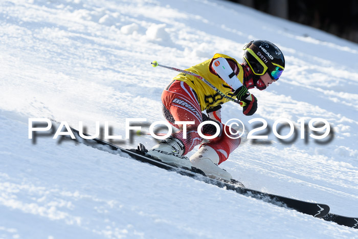 Münchner Schülermeisterschaft Riesenslalom 22.02.2020