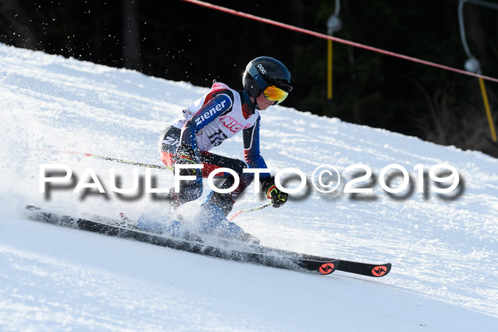 Münchner Schülermeisterschaft Riesenslalom 22.02.2020