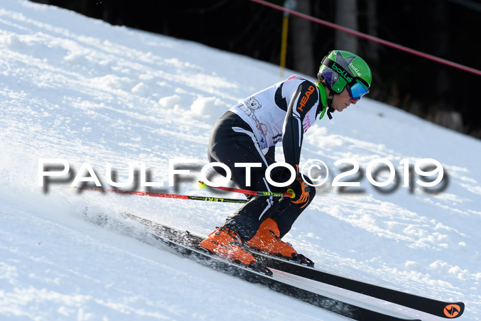 Münchner Schülermeisterschaft Riesenslalom 22.02.2020