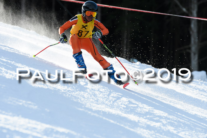 Münchner Schülermeisterschaft Riesenslalom 22.02.2020