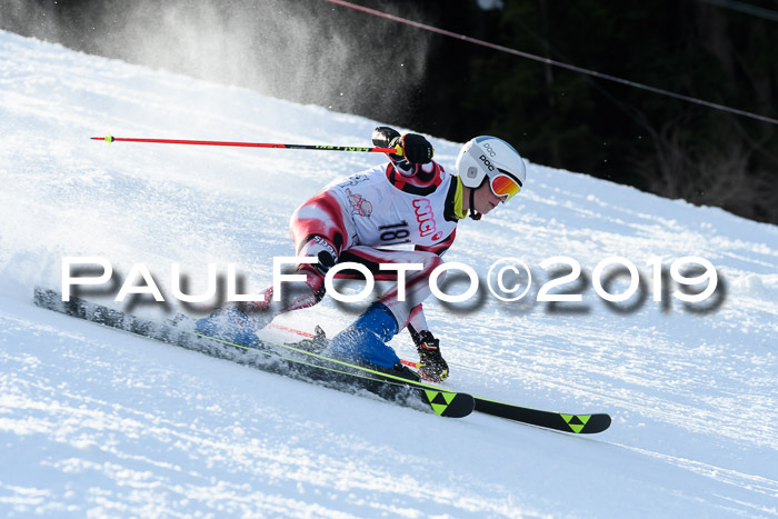 Münchner Schülermeisterschaft Riesenslalom 22.02.2020