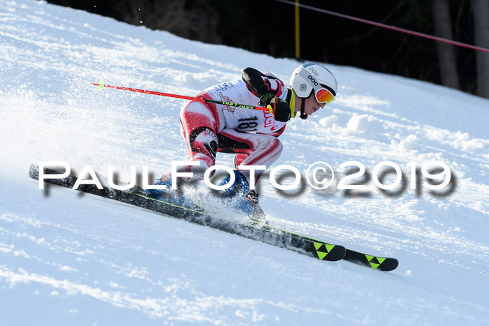 Münchner Schülermeisterschaft Riesenslalom 22.02.2020