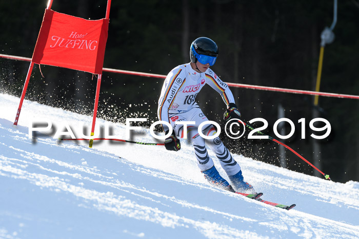 Münchner Schülermeisterschaft Riesenslalom 22.02.2020