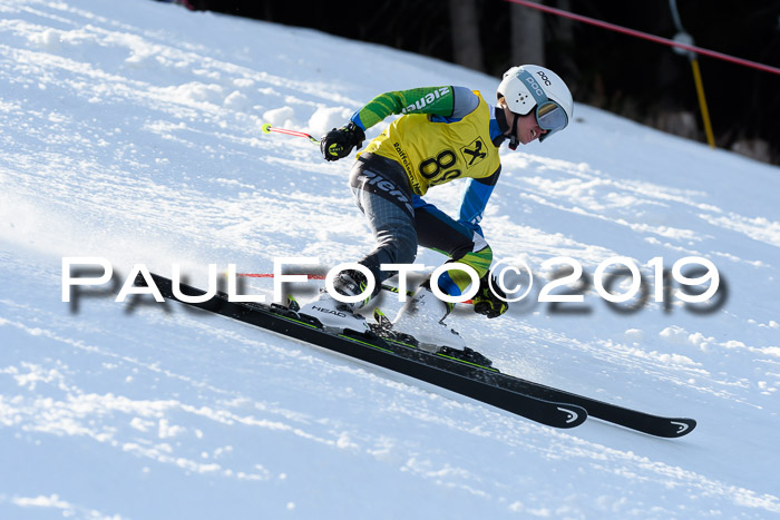 Münchner Schülermeisterschaft Riesenslalom 22.02.2020