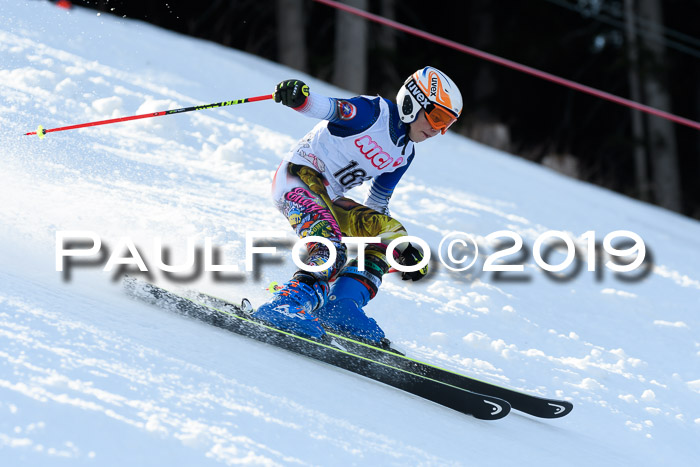 Münchner Schülermeisterschaft Riesenslalom 22.02.2020