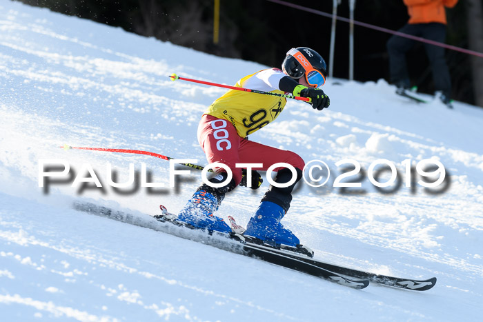 Münchner Schülermeisterschaft Riesenslalom 22.02.2020