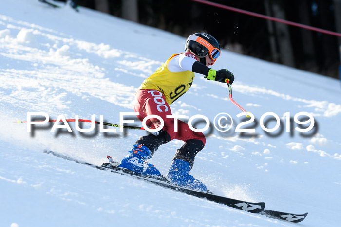 Münchner Schülermeisterschaft Riesenslalom 22.02.2020