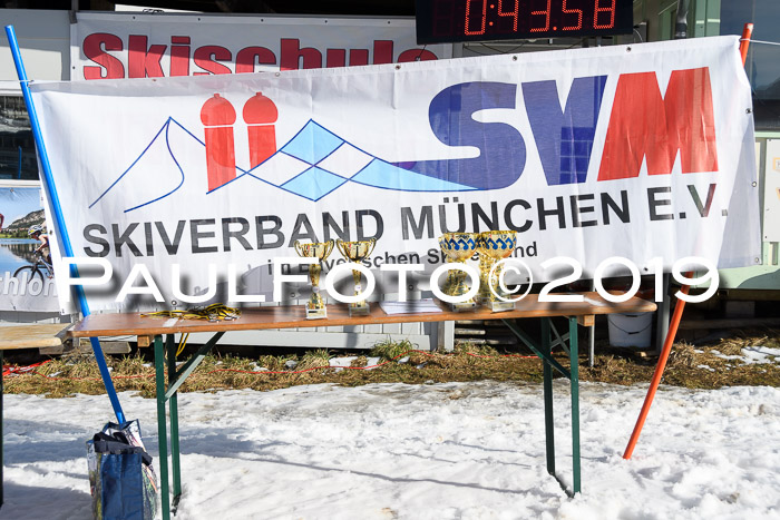 Münchner Schülermeisterschaft Riesenslalom 22.02.2020