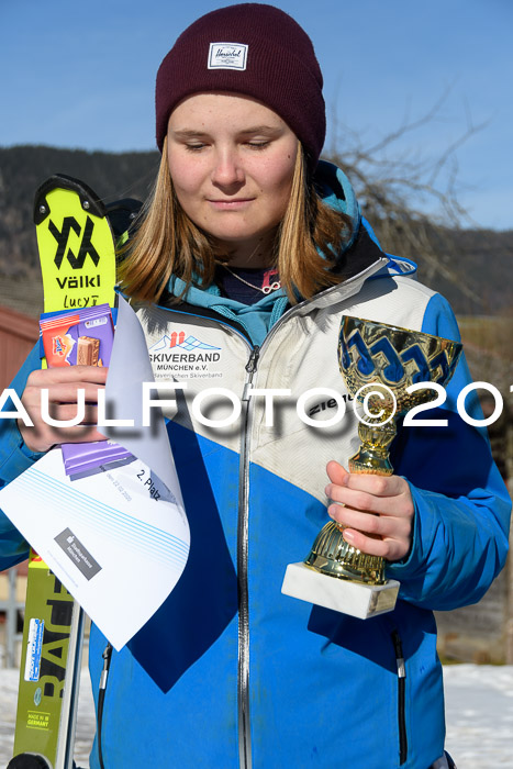 Münchner Schülermeisterschaft Riesenslalom 22.02.2020